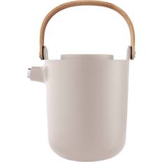 Eva Solo - Nordic Kitchen Thermos Teekanne - sand/H x Ø 15x14,5cm/tropffrei Termos 1L