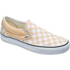 Vans Slip-On Shoes Vans Classic Slip-On Checkerboard - Honey Peach