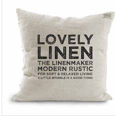 Lovely Linen Kuddöverdrag Lovely Linen Deco Kuddöverdrag Grå (50x50cm)