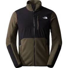 North face glacier pro The North Face Men's Glacier Pro Full-Zip Fleece - New Taupe Green/TNF Black