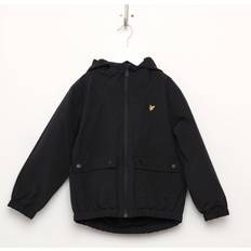 Lyle & Scott Boy's and hooded pocket full zip jacket in black