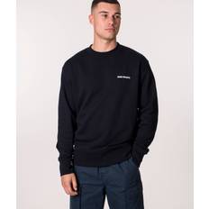 Norse Projects Arne Logo Crew Sweat - Dark Navy
