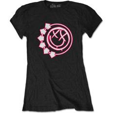 Blink-182 Ladies T-Shirt Six Arrow Smile - Black