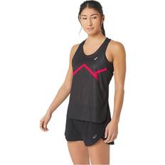 Asics Ventilate Actibreeze Tank Damen Schwarz/Schwarz, XL