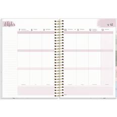 Life organizer burde Burde Kalender Life Organizer Blommor 2024