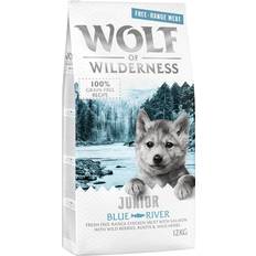 Wolf of wilderness junior Wolf of Wilderness Junior Blue River Free Range Chicken & Salmon