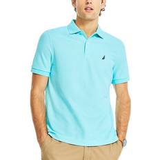 Nautica Sustainably Crafted Classic Fit Deck Polo Shirt - Angel Blue