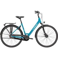 Hybridcykel trek district Trek Hybridcykel District 1 Equipped Lowstep Teal m 2022 2022