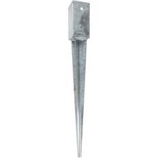 Stolpespyd 2 mm Varmgalvaniseret 76 x 76 x 750 mm