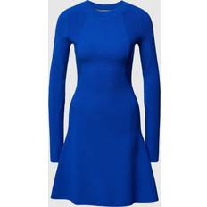 HUGO BOSS Dam Klänningar HUGO BOSS C Firoko Stickad Klänning Öppen - Blue
