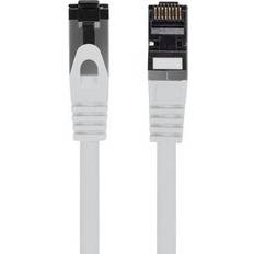 Lanberg Patchcord Cat.8.1 S/FTP RJ45 - RJ45 M-M 0.2m