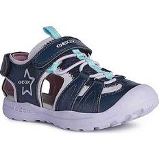 Geox Boy's Vaniett Kids Sandals Navy/Lilac Synth