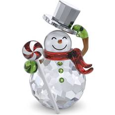 Métal Figurines Swarovski Holiday Cheers Dulcis Snowman White Figurine 6.8cm