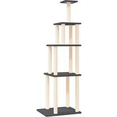 vidaXL Klösträd med Sisalpelare 183 cm