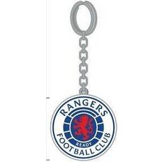 Metal Keychains Rangers FC Crest Keyring
