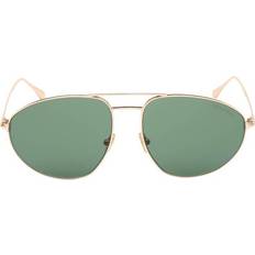 Solbriller Tom Ford Cobra 28N Solbriller Mænd - Guld