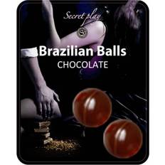 Bruna Knipkulor Sexleksaker Secret Play 2 Brazilian Balls chocolate