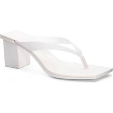 Rubber Heeled Sandals Chinese Laundry Marna - White