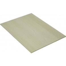 Platten Dünn HDF-Platte Ahorn 120 x 60 cm, 3 mm