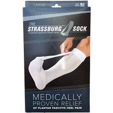 Sundhedsplejeprodukter Strassburg plantar fasciitis sokker, large, hvid