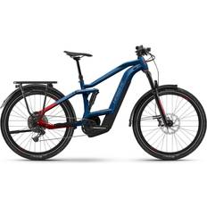 E-Bikes Haibike Adventr FS 9 gloss metal blue/red 2022 27,5" 625 Wh Unisex