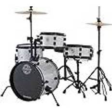 Weiß Schlagzeug Ludwig Pocket Kit Silver Sparkle Schlagzeug