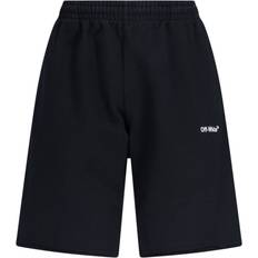 Off-White Shorts Off-White Logo Sporty Shorts Black