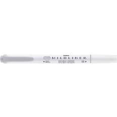 Zebra Mildliner Double Ended Highlighter grey