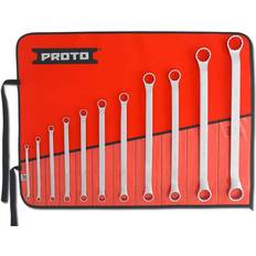 Proto Box Wrench Set: 11 Pc, Metric Open-Ended Spanner