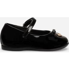 Dolce & Gabbana Girls Black Patent Leather Shoes 21