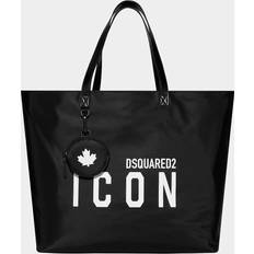 DSquared2 Tasker DSquared2 Icon Nylon Tote Med Læderdetaljer - Sort