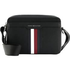 Tommy Hilfiger TH COATED CANVAS COMPUTER BAG men's Pouch in Black