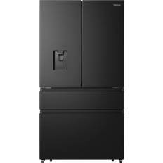 Hisense Black Fridge Freezers Hisense PureFlat RF749N4SWFE E Black