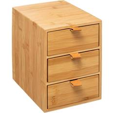 5five Simply Smart Bambus Kosmetik Organizer 3 Skuffer Kommode