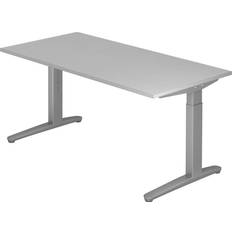 Acier inoxydable Bureaux d'écriture XTRA XB 16 SS Gris 160 x 800 mm Bureau d'écriture