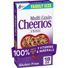 Cheerios Grain Cheerios Heart Healthy Cereal, Gluten Free Multigrain 18oz 1pack