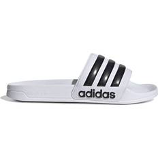 Nainen - Valkoinen Tossut ja Sandaalit Adidas Adilette Shower - Cloud White/Core Black