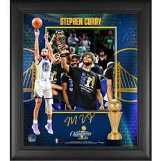 Fanatics Authentic Stephen Curry Golden State Warriors 2022 NBA Finals Champions MVP 15'' x 17'' Framed Collage Photo