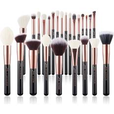 Gold Makeup Brushes Jessup 25pcs Professional Makeup Brush Set Beauty Cosmetic