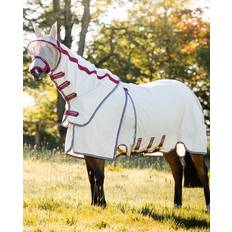 Équitation Rambo Horseware Optimo Sup Summer Sheet Navy Check