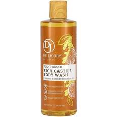 Orange Body Washes Naturals Plant-Based Rich Castle Body Wash Ginger Essential Oil 473ml