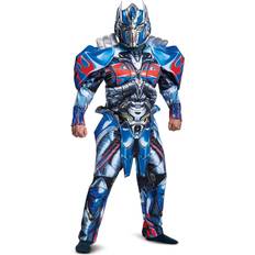 Dessins Animés et Animation Tenues de soirée Disguise Transformers Deluxe Optimus Prime Adult Costume