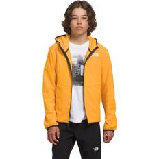 The North Face Boys Fleece Jackets The North Face Glacier Full-Zip Hooded Big Kids Summit Gold