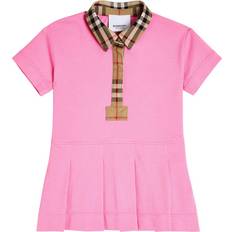 Burberry Baby's Vintage Check Cotton Dress - Pink