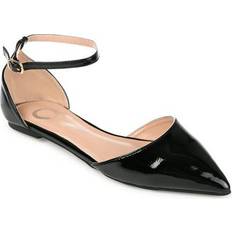 Faux Leather Ballerinas Journee Collection Women's Reba Flats