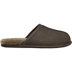 Grønne - Herre Innetøfler UGG Scuff Leather - Burnt Olive