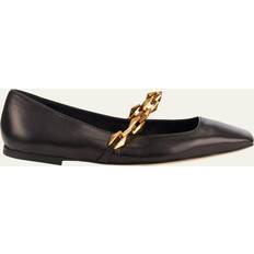 Jimmy Choo Tilda Ballerina Flats - Black