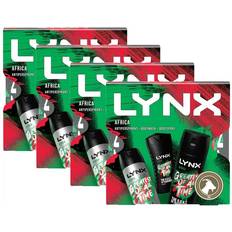 Lynx Africa Body Wash, Spray Anti-Perspirant 3pcs Gift Set