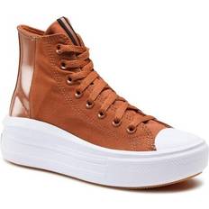 Converse Dam Chuck Taylor All Star Move Plattform Tortoise Sneakers - Svart/Vit
