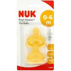 Pacifiers & Teething Toys Nuk Medium Size 1 Baby Bottle Teats